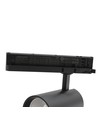 29W 3-faset dimbar RA90 skinnespot - 140 lm/W, 38 grader, sort