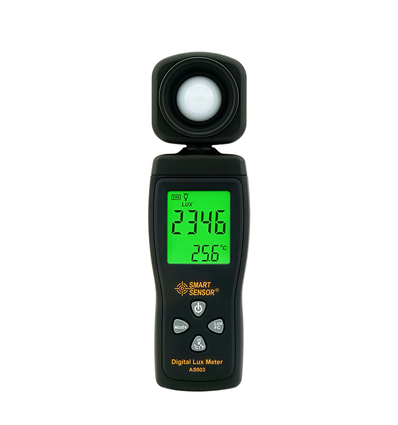 Luxmåler - Måling av lys, digital luxmeter