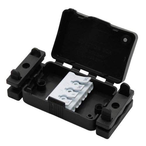 Smart koblingsboks for DALI + 230V - Med klemmerad og avlastning, IP20 innendørs