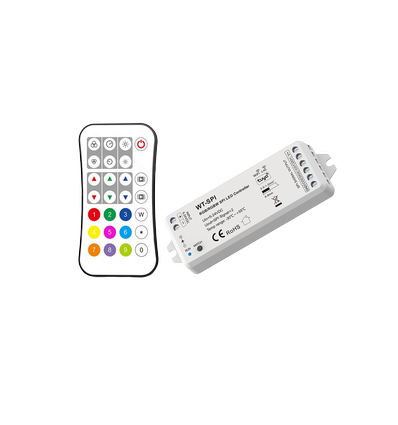 RGBIC-kontroller med fjernkontroll - Tuya Smart Life, RF