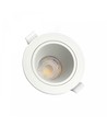 Fiale Core Anti-Glare GU10 innfellingsspot - Rund, hvit, IP20, Hull: Ø7,5 cm, Mål: Ø9,5 cm, uten lyskilde