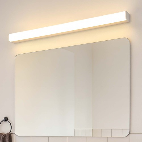 120cm RA90 SKÄR bad- og speillampe, 20W - IP44, hvit