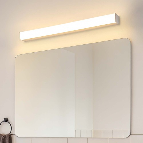 80cm SKÄR Bad / Speillampe, RA90 - Hvit, Dimbar, 19W, IP44