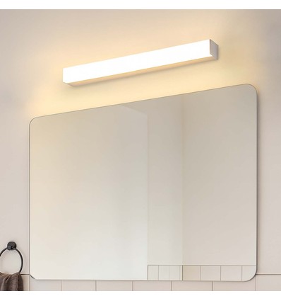 60cm SKÄR Bad / Speillampe, RA90 - Hvit, Dimbar, 10W, IP44