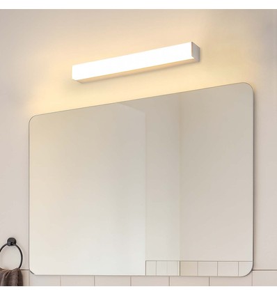 9W dimbar RA90 SKÄR bad- / speillampe - IP44, 40cm, hvit