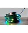 5m RGBIC LED-lyslenke - 5V USB, 50 LED, grønn ledning, fjernkontroll + bluetooth