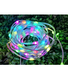 10m RGBIC LED-lyskjede - 5V USB, 100 LED, klar ledning, fjernkontroll + bluetooth