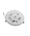 17cm / 18W RGBIC+CCT LED-innsats med linser - Erstatter G24, sirkelrør og kompaktrør