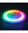 17cm / 18W RGBIC+CCT LED-innsats med linser - Erstatter G24, sirkelrør og kompaktrør