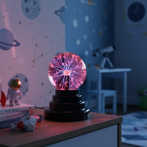 Plasma lampe - Ø8,3 cm, perfekt for barn og barnlige sjeler