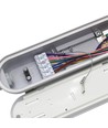 150cm 60W 0-10V RA90 armatur HiCRI, gjennomgangskablet - IP65, 0-10V, flimmerfri