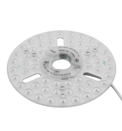 16cm / 24W dimbar LED-innsats med linser - Flimmerfri, erstatter G24, sirkelrør og kompaktrør