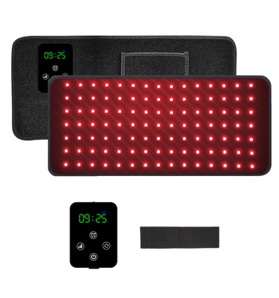 Vitality lysterapibelte for nakke, korsrygg mm. - Infrarød, 10W, med batteri