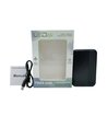 Powerbank - 5000mAh, sort, komplett med kabel