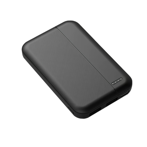 Powerbank - 5000mah, svart