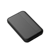 Powerbank - 5000mAh, sort, komplett med kabel