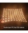 25x25 cm 15W foldbart CCT LED-ark RA95 - 24V DC, IP20