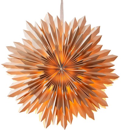 Outlet: EGLO ICE stjerneoppheng Ø500 i beige