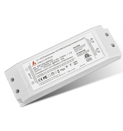 40W 1-10V dimbar driver til LED-panel - Med 1-10V signalgrensesnitt, 30-50V, 800mA