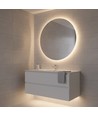 5m 9W/m vanntett slim COB strip - 230V, IP67, 296 LED/m, selvklebende, opptil 50m