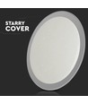 VT-8472 LED 36W - 72W, designer kuppellampe med fjernkontroll, CCT-bytte, dimbar, stjernecover