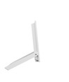 Noctis Lux projektør 100W - nøytral hvit, 230V, IP65, 251x207x26mm, hvit