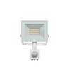 20W lyskaster med sensor - Hvit, IP44, PIR sensor, 230V, Spectrum