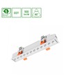 12W GRID S taklampe - 1200lm, CCT, hvit kant