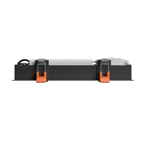 230x34x61mm Grid S innbyggingslampe 12W - CCT, 230V, 40°, IP20, svart, Spectrum