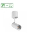 M spotlampe 10W - overflatemontert, CCT, 230V, 30°, IP20, Ø44 x145x205mm, hvit, Spectrum