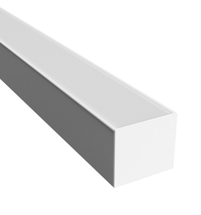 1203mm Allday LED-armatur 40W - Basic, 3CCT, 230V, 115°, IP20, 42x37mm, hvit, OPW, tak