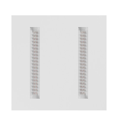 600x600x35 Algine Doppio panel 40W - nøytral hvit, 230V, 80°, IP20, hvit