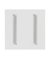 60x60 LED panel, 40W - 150lm/W, 5 års garanti, innfelling/påbygging, 80 grader