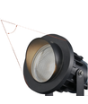 6W LED hage lampe - Svart, med spyd, IP65, 12-24V