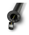 GU10 hagelampe - IP54, IK07, sort, utendørs fasadebelysning, uten lyskilde