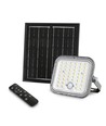 20W LED solcelle lyskaster med sensor - 1400lm, IP65, 5000K, grå, utendørs