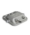 20W LED solcelle lyskaster med sensor - 1400lm, IP65, 5000K, grå, utendørs