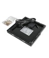 20W LED solcelle lyskaster med sensor - 1400lm, IP65, 5000K, grå, utendørs