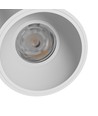 Orbito overflate 10W - varm hvit, 230V, 40°, IP44, UGR19, RA90, Ø75x100mm, hvit, rund