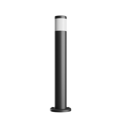 72cm Stella hagelampe GU10, 6W CCT - IP44, sort, rund, utskiftbar lyskilde, 3 lysfarger