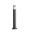 72cm Stella hagelampe GU10, 6W CCT - IP44, sort, rund, utskiftbar lyskilde, 3 lysfarger