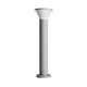 Stella hagelampe 6W GU10 - CCT, 230V, IP44, IK08, grå, 210x765mm