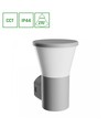 6W Stella Round vegglampe med CCT - Justerbar lysfarge, rund, hvit, inkl. lyskilde