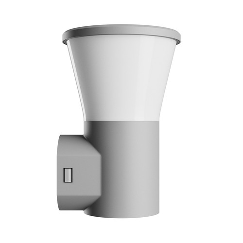 6W Stella Round vegglampe med CCT - Justerbar lysfarge, rund, hvit, inkl. lyskilde