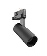 Sort 8W skinnespot 3i1 - CCT, spredning 25°, 3-faset, Spectrum