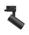 Sort 8W skinnespot 3i1 - CCT, spredning 25°, 3-faset, Spectrum
