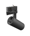 Sort 8W skinnespot 3i1 - CCT, spredning 25°, 3-faset, Spectrum