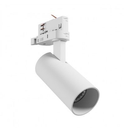8W 3-faset skinnespot 3i1 - 25°, CCT, hvit