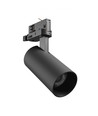 16W 3-faset 3-i-1 skinnespot - 25°, CCT, sort