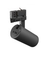 Sort 16W skinnespot 3i1 - CCT, spredning 25°, 3-faset, Spectrum